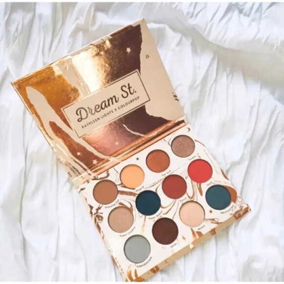 Colourpop x Kathleen Lights Dream St. Makeup Eyeshadow Palette 12 Shades NWOB - Picture 1 of 3